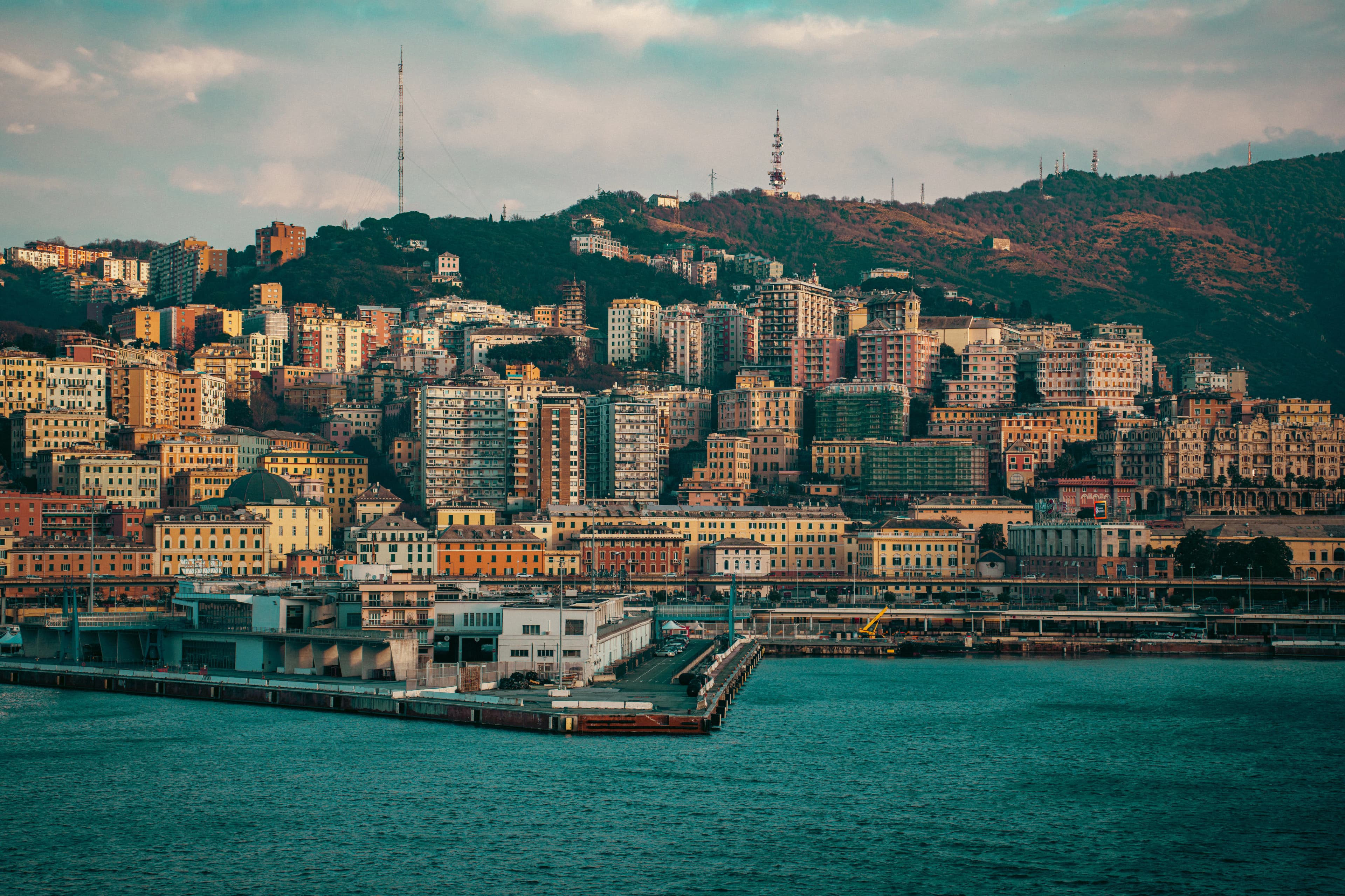 Genoa cruise port
