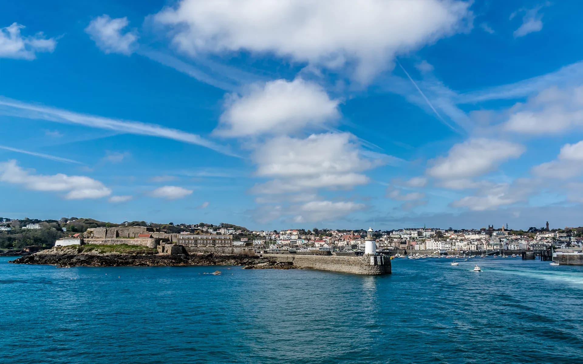 Guernsey Island cruise port