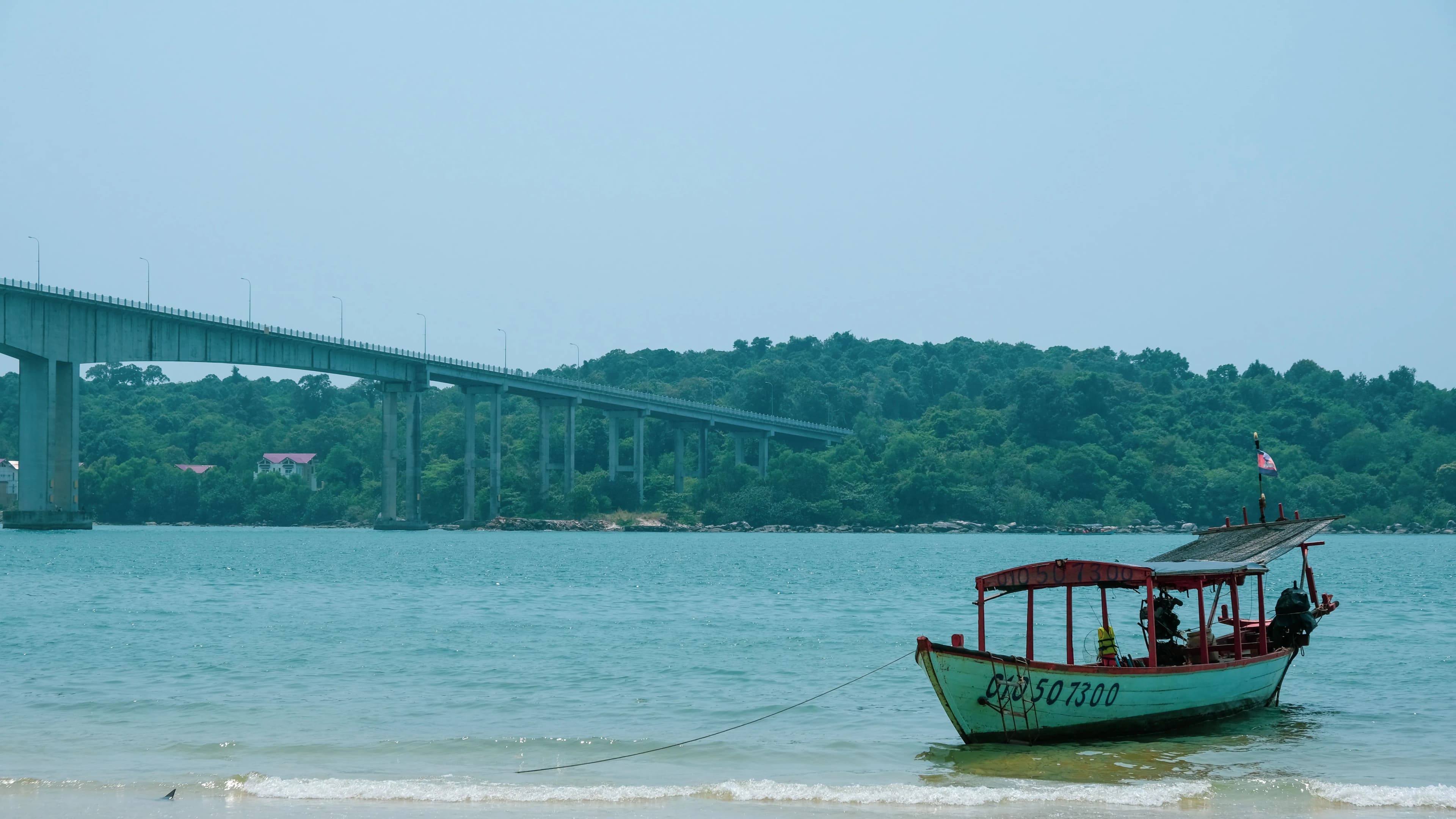 Koh Oknha Tey Island Cambodia cruise port