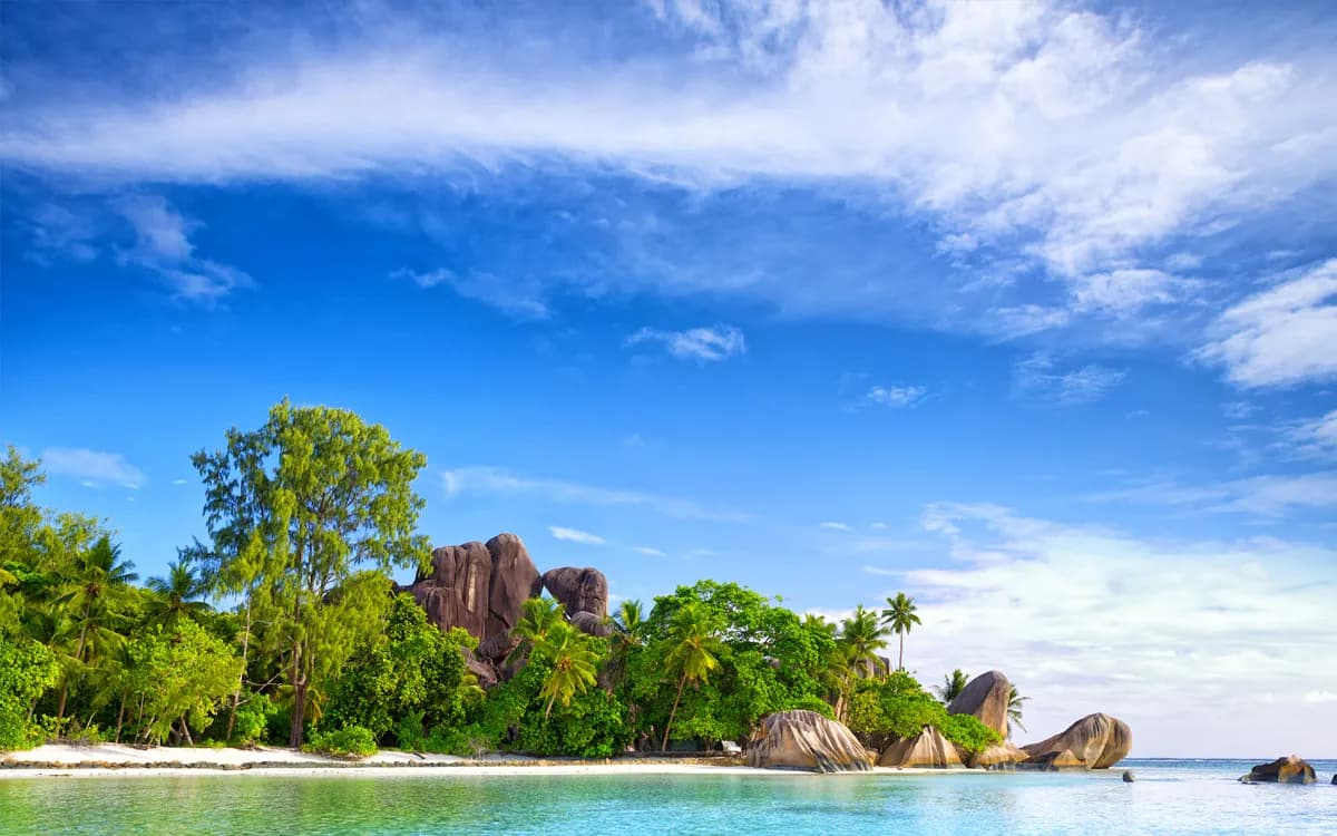 La Digue Island Seychelles cruise port