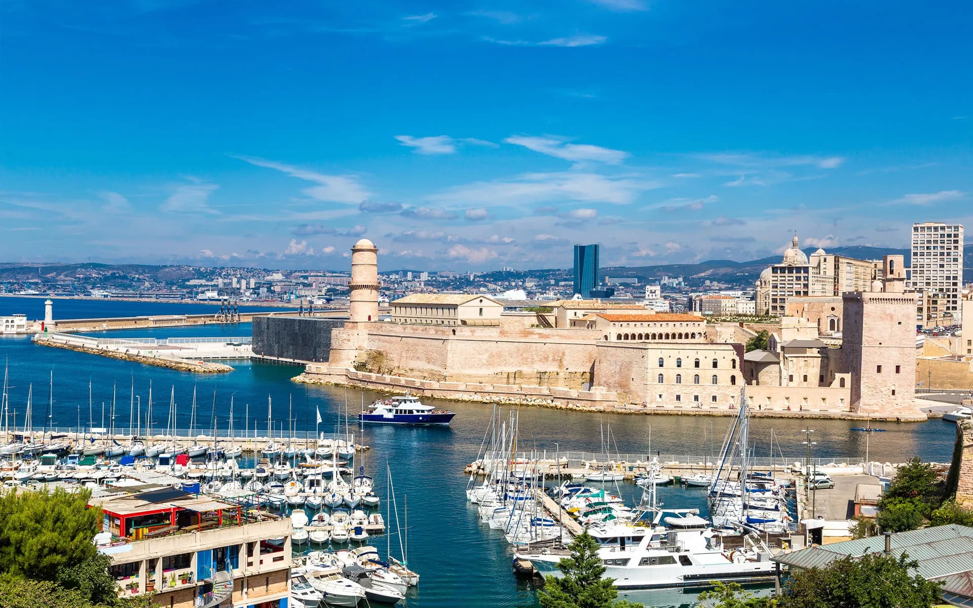 Marseille cruise port