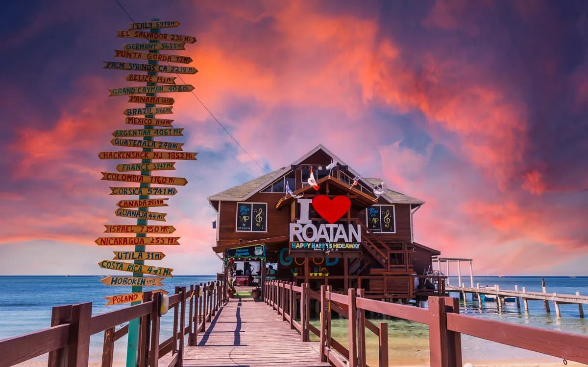 Roatan Island cruise port