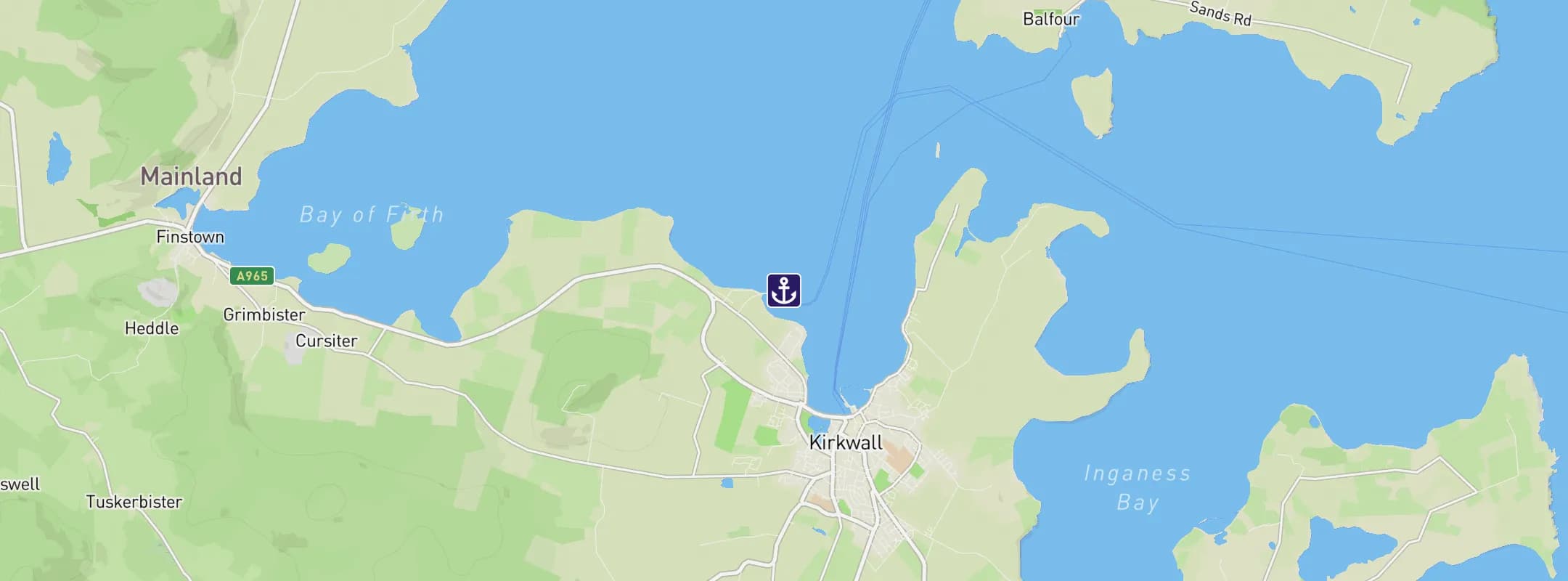 Map of Kirkwall