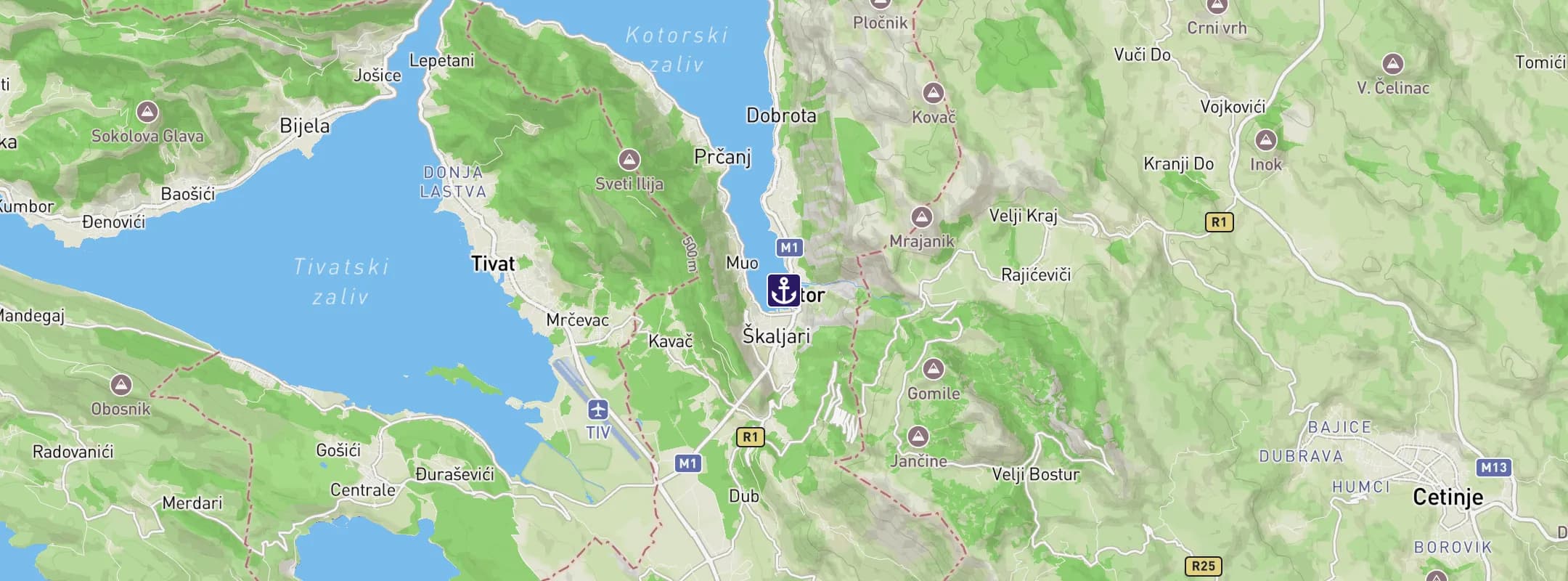 Map of Kotor