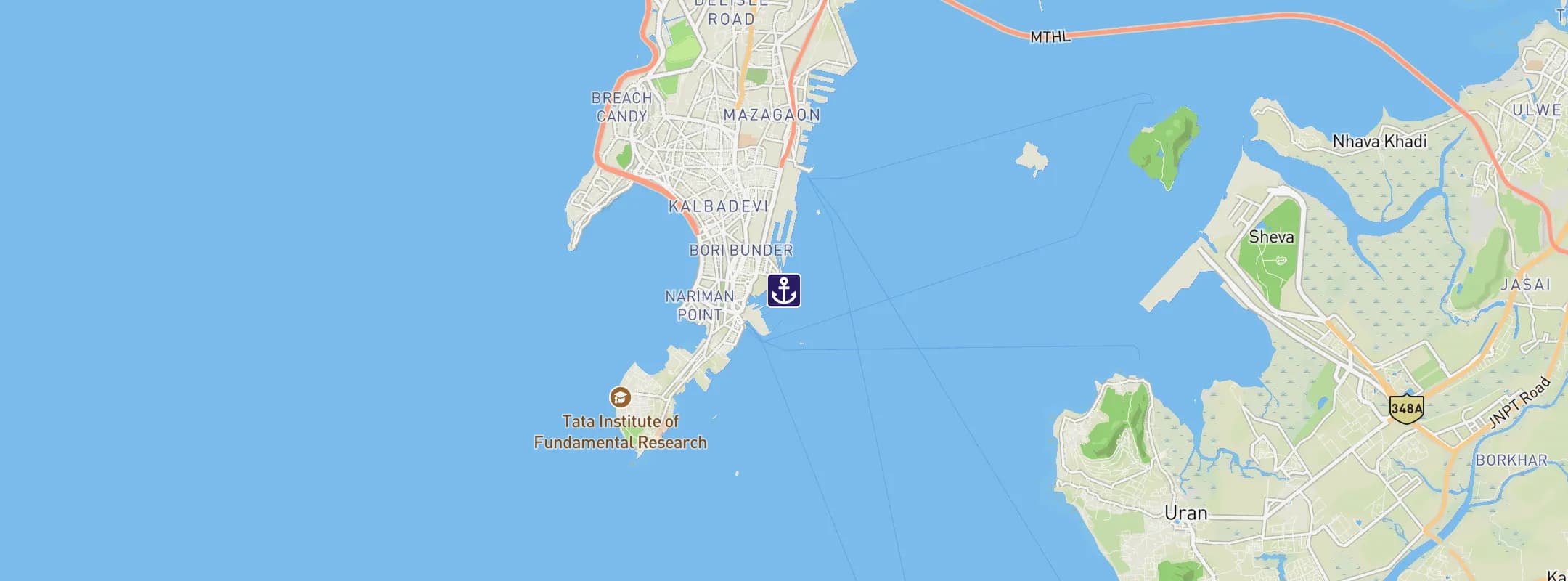 Map of Mumbai