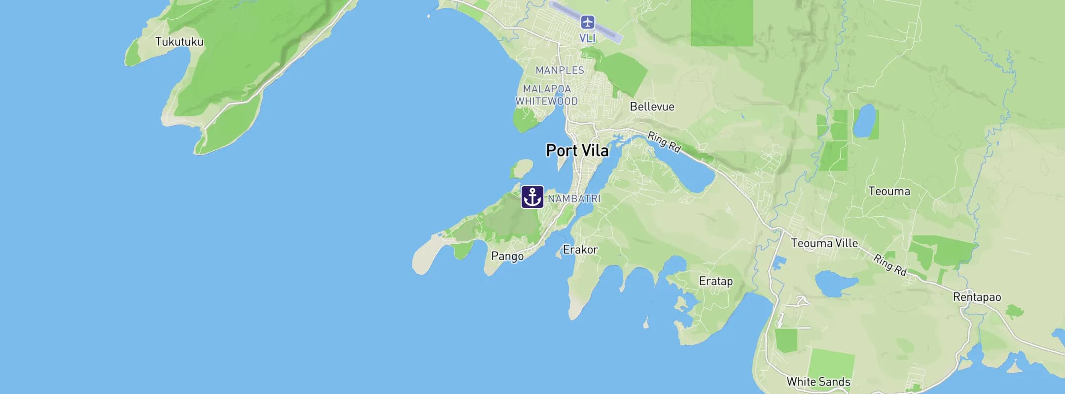 Map of Port Vila