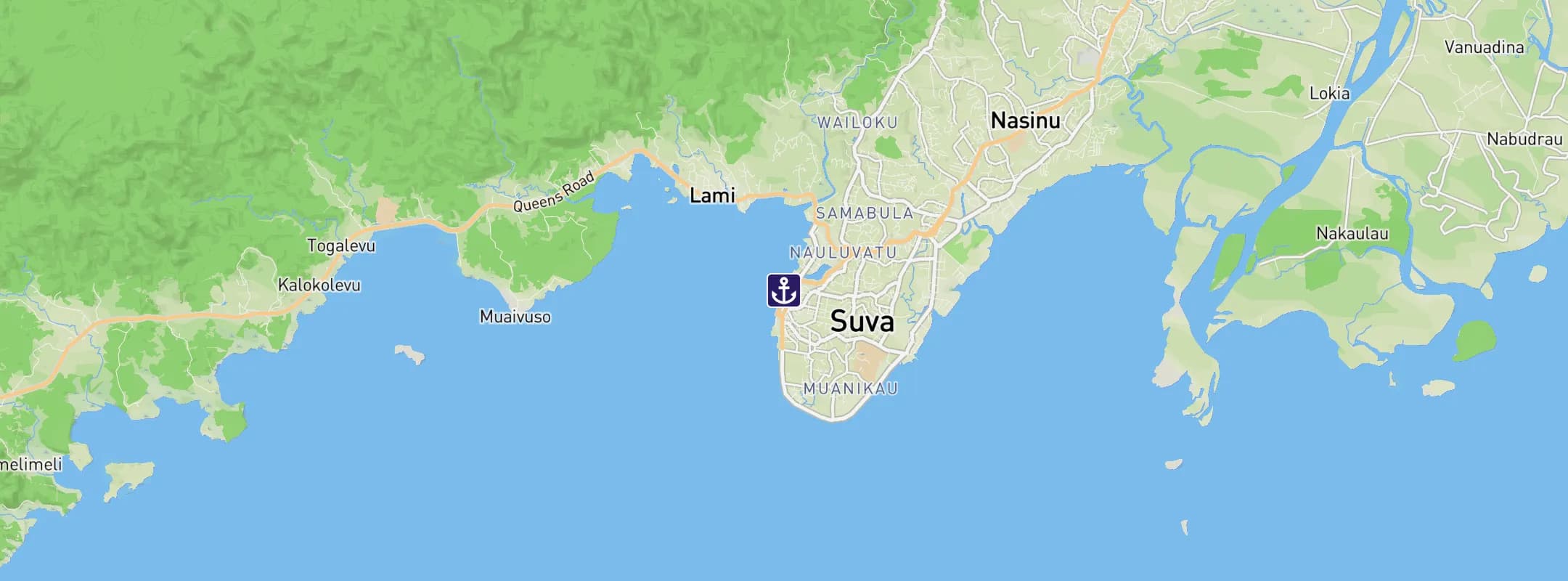 Map of Suva