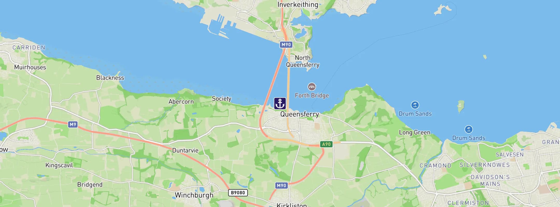 Map of Queensferry