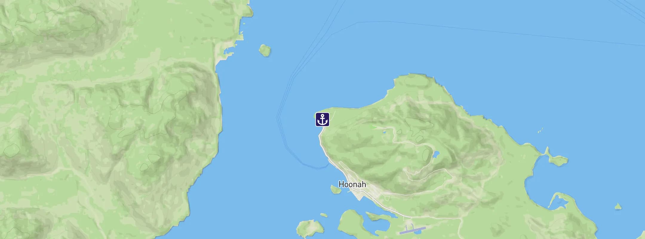 Map of Icy Strait Point