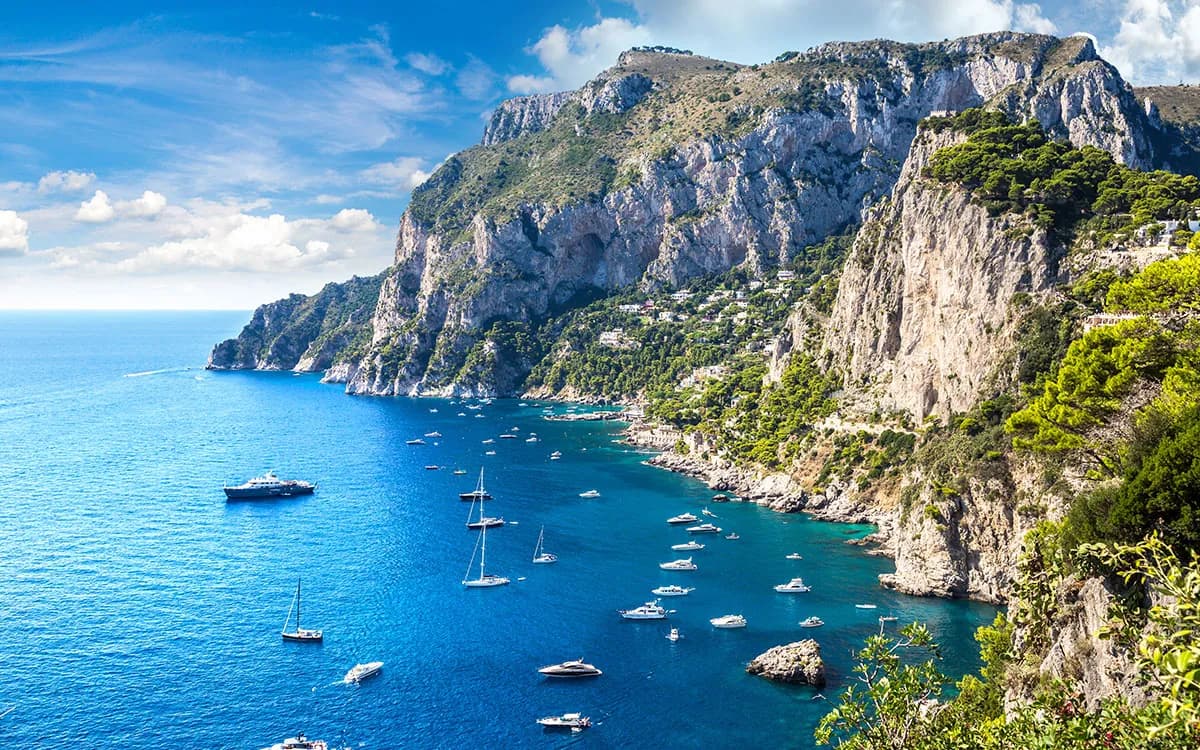 Capri Island cruise port