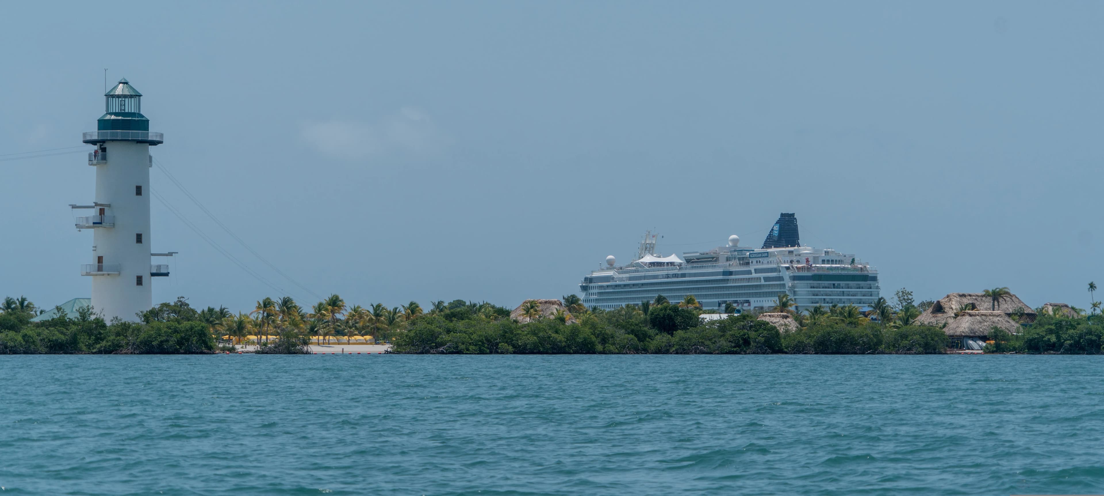 Harvest Caye Belize cruise port
