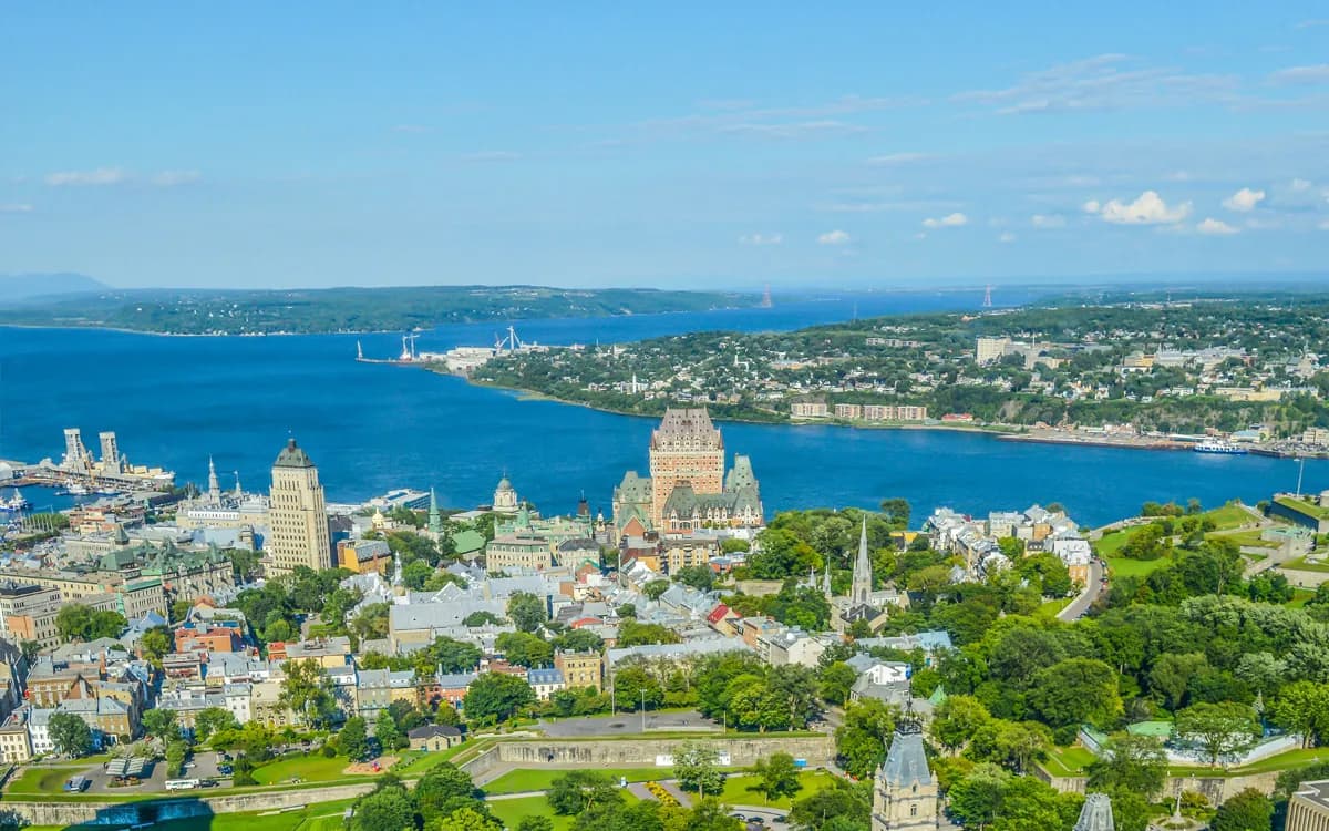Quebec City cruise port