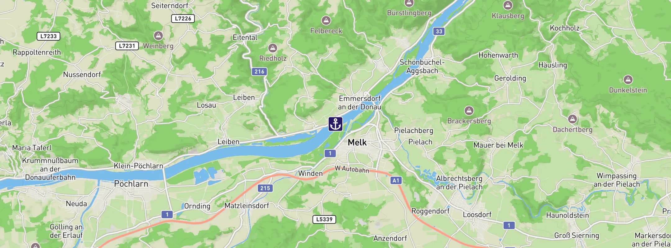 Map of Melk