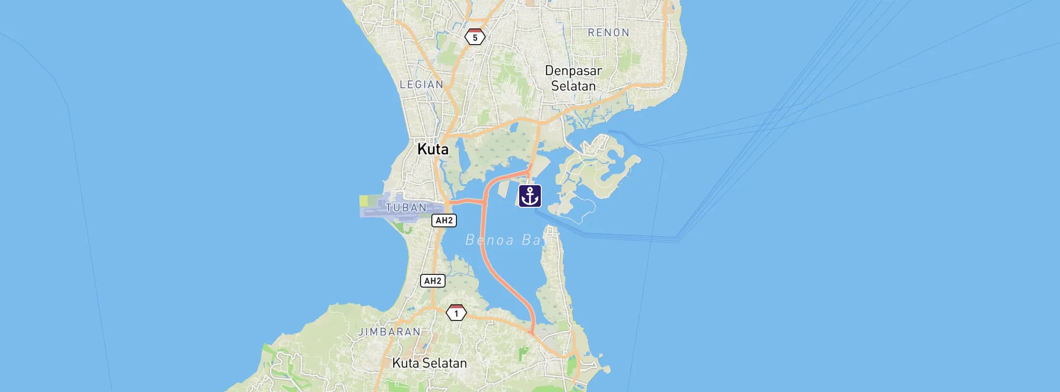 Map of Benoa