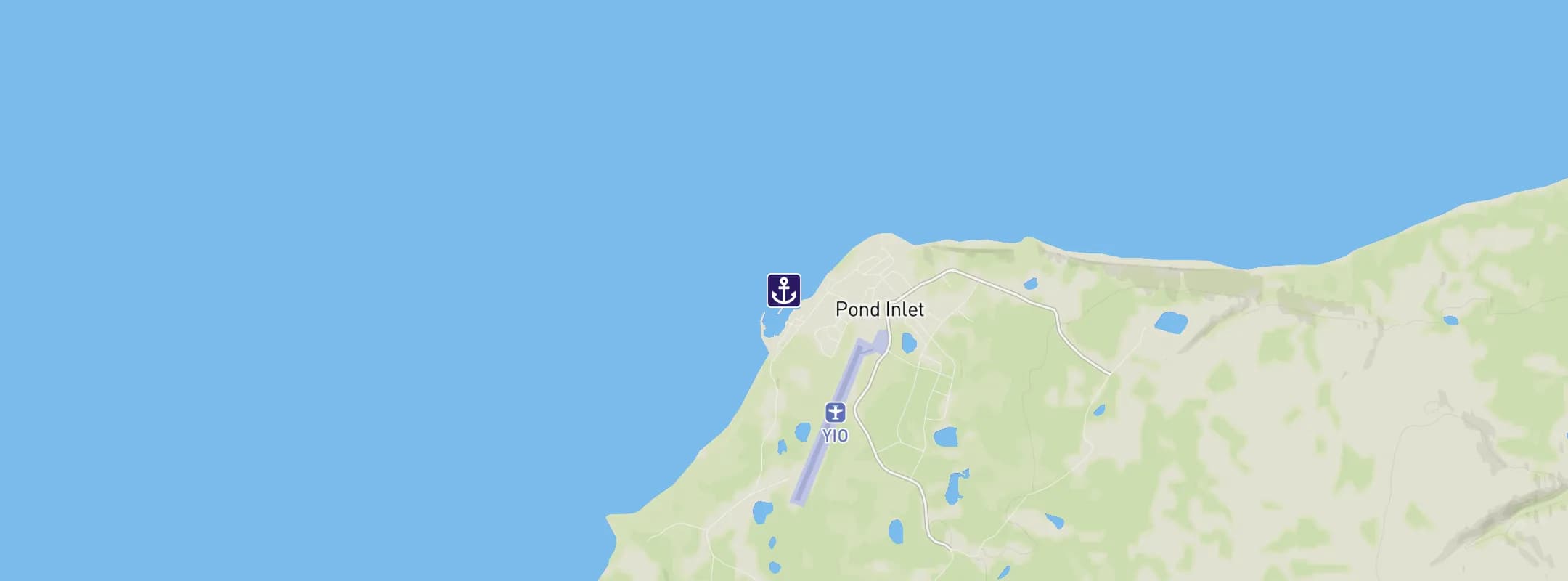 Map of Pond Inlet